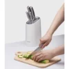 3b6b8160f551c75443905f244903a7f2.webp Lock Lock Chef Collection Detachable Kitchen Knife Block Set White