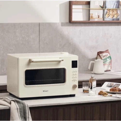 5609e3093ec2b4ccb6f55b1083f9543e.webp Wiswell Enhanced Steam Plus Convection Oven Baking 40L Cream