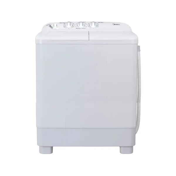 MSW7118P-Front-Angle-new2 Midea Twin Tub Washer Semi Auto Washing Machine Promo MSW 9008P