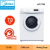 Midea Temperature Sensor Vented Clothes Dryer  MD 7388 MD7388