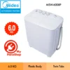 Midea Pensonic Twin Tub Washer Semi Auto Washing Machine Promo  MSW 6008P   PWS 6005X