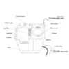 Midea Pensonic Twin Tub Washer Semi Auto Washing Machine Promo  MSW 6008P   PWS 6005X