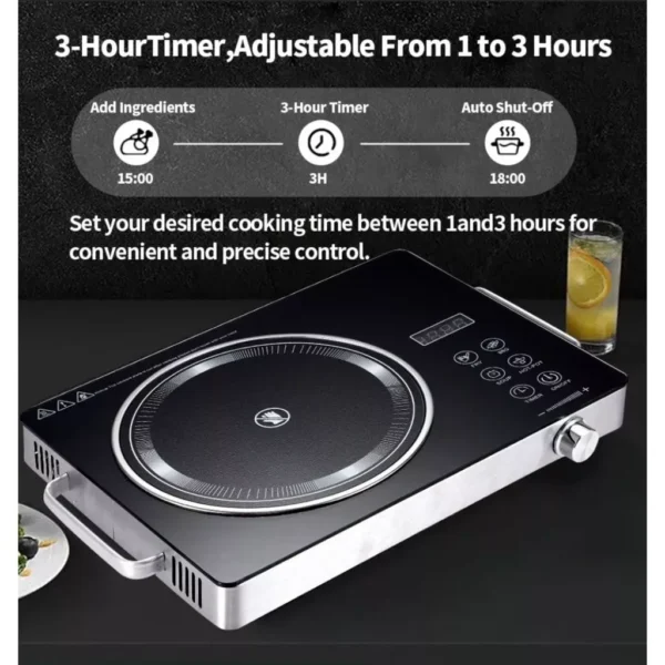 Toshiba Infrared Ceramic Rice Cooker with Timer  3500W Dapur Elektrik