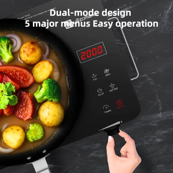 3500W Multifunction Infrared Ceramic Cooker  Furnace  Ceramic Induction Boiler