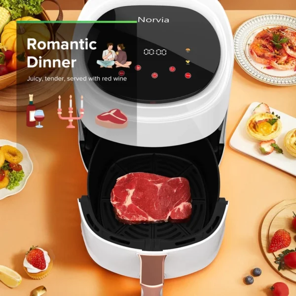 Toshiba Air Fryer 8L Timer Electric Fryer Kitchen Aid Healthy Household Fries Machine  Cooker penggoreng udara