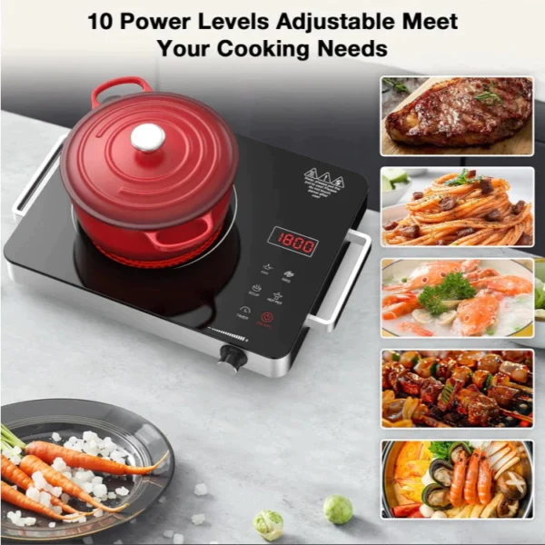 10 year Warranty Multi function Ceramic Cooker Touch Infrared 3500W Timer Dapur Masak Seramik Pelbagai Fungsi