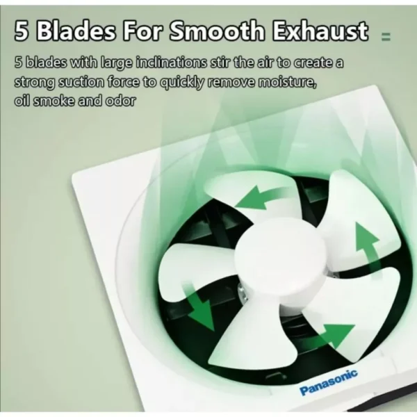 Wall Exhaust Fan 8   10   30 cm Exhaust Fan Ventilation Fan  Kipas ekzos     Bedroom Bathroom