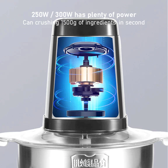 Toshiba Mixer Multifunctional Electric Meat Grinder for Mixing Pork and Ingredients 2L Large Capacity Food Mixer
