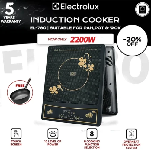 2200W Induction Cooker with Touchscreen  Multi functional Infrared Temperature Adjustment