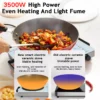 Toshiba Multifunctional Ceramic Cooker 3500W Induction Cooker for Steamboat  Grill  Soup  Dapur Masak Mudah