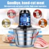 Toshiba2 3L Stainless Steel Meat Grinder Chopper Blender Food Processor Daging Pengisar