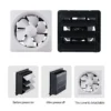 Panasonic 8 10 30 cm exhaust fan ventilation fan for bedrooms  living rooms  bathrooms  kitchens  and guest rooms