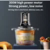 Food Chopper Meat Grinder Home Electric Blender Processor Blend Fresh Meat Vege Mesin Pengisar