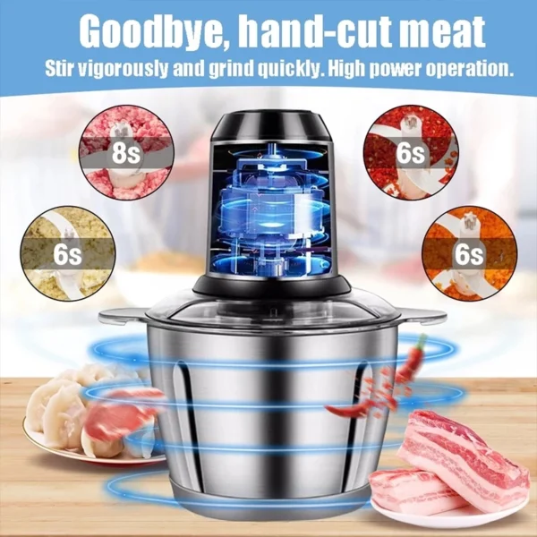 Tefal Electric Meat Grinder  Multi Function Blender  Meat and Vegetable Blender