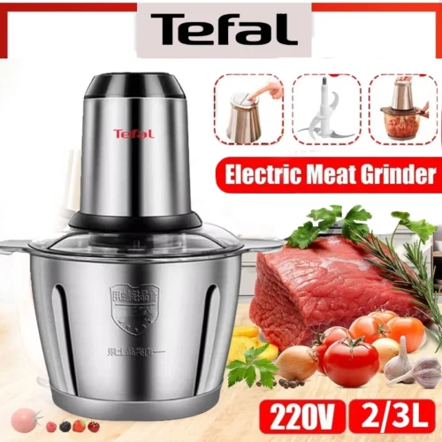 Tefal Electric Meat Grinder  Multi Function Blender  Meat and Vegetable Blender
