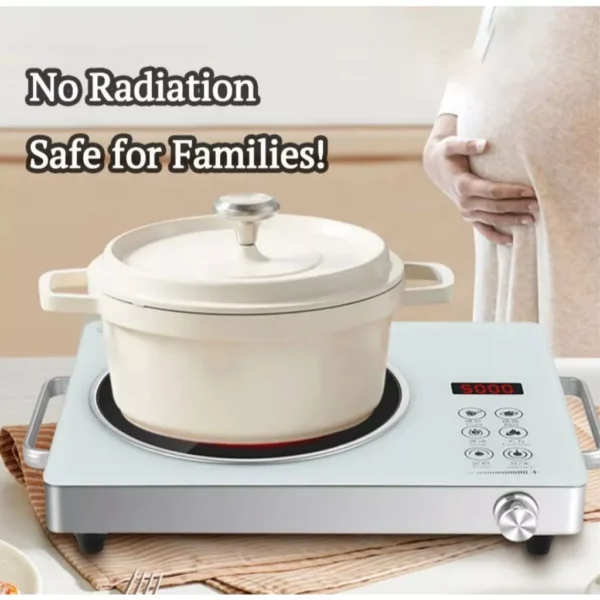 Electric Stove Inverter Induction Cooker Ceramic Infrared Electric Cooker Single Burner Suitable for any pot