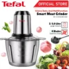 Tefal 304 Stainless Steel Meat Grinder  Electric Food Processor  Multi functional Vegetable Blender