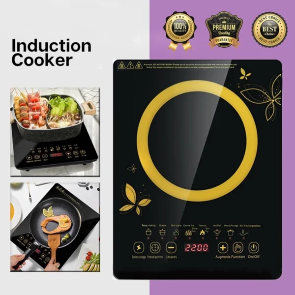 Toshiba Multifunction Touch Screen 2200W Induction Cooker High Power Fire Boiler Cooking Electric Stove