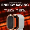 Toshiba Mini Electric Heater 1200W High Power Portable Household Heating Fan Low Noise Air Circulation  Air Blower