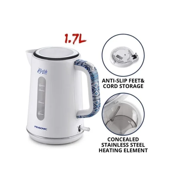 Pensonic 1 7L Batik Series Jug Kettle PAB 1712CS