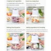 Humming Cordless Multi Chop Peel and Meat Grinder
