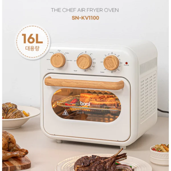 Boral The Chef Wood Style Air Fryer Oven 16L